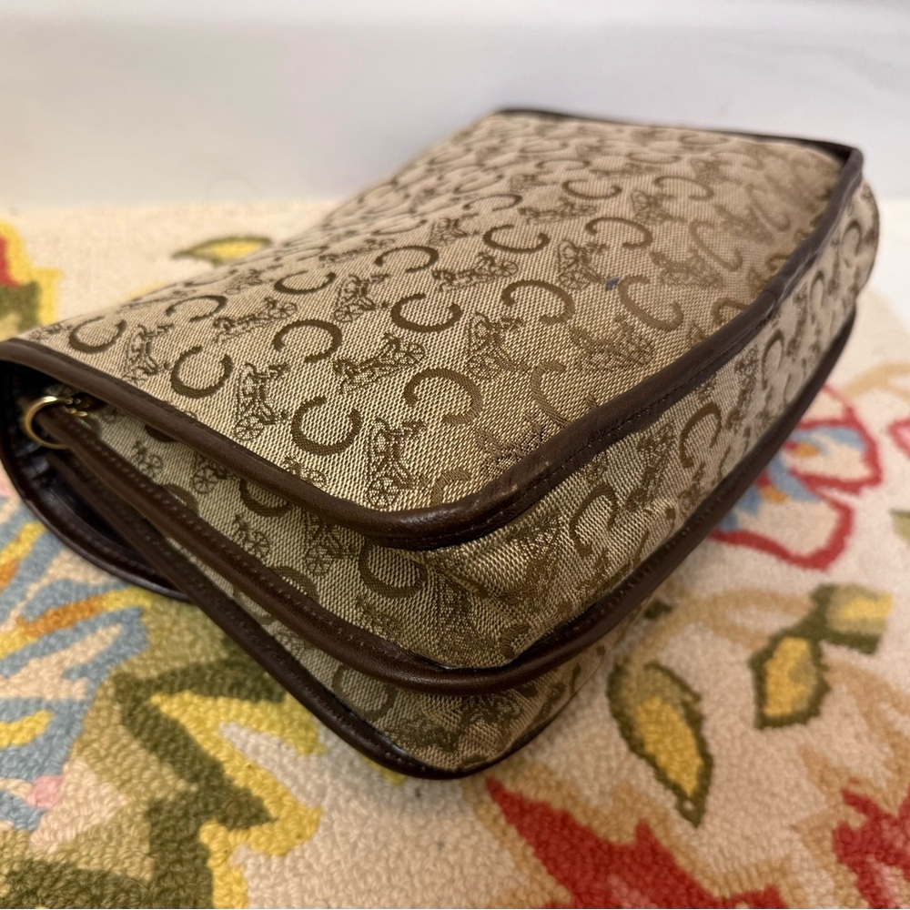 Celine Tan and Brown Crossbody Bag - Picture 7 of 16